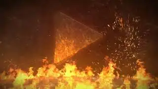 Fire Intro without text,Video Intro without text