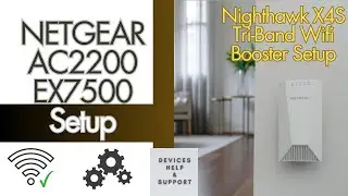 Настройка Netgear AC2200 EX7500 | Netgear Nighthawk X4S