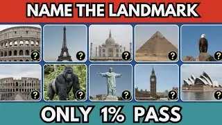 Name This Landmark in 5 Seconds! 🏛️ World Travel Test | Brain Lab
