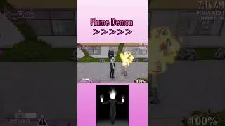 Hướng dẫn triệu hồi Flame Demon | Yandere Simulator