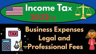 Business Expenses Legal and Professional Fees 6584 Income Tax Preparation 2022 - 2023