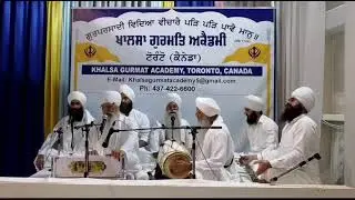 KIRTAN BABA LAKHBIR SINGH JI RATWARA SAHIB | KHALSA GURMAT ACADEMY TORONTO  | JUNE, 25 2024