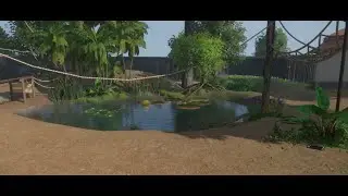 Jaguar Habitat Build | Glacial Tides Conservatory | Challenge Mode Zoo