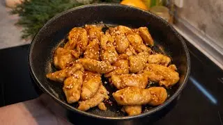 CHICKEN IN A GLOSSY HONEY-SOY GLAZE | SUPER JUICY & AROMATIC! 🔥