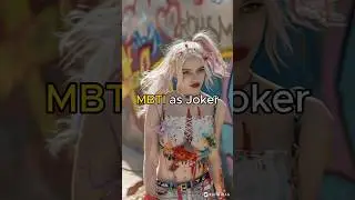 MBTI as Joker #mbti #joker #batman #ai #art #typology