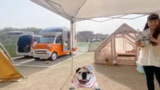 【TOMOUNT】インフレータブルテント！まるで家！みんなとは違う我が家のキャンプスタイル