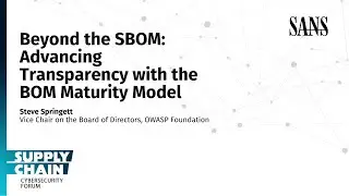 Supply Chain Forum 2025: Advancing Transparency with the BOM Maturity Model