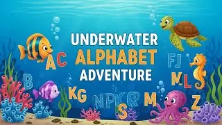 Underwater Alphabet Adventure Mashup | Fun Alphabet Learning Video for Kids | Animagic Studio