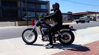 2015 suzuki boulevard s40 first ride on a cruiser EVER