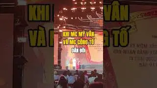 MC Mỹ V&acirc;n &ndash; MC C&ocirc;ng Tố dẫn đ&ocirc;i sự kiện lớn Bắc Ninh.