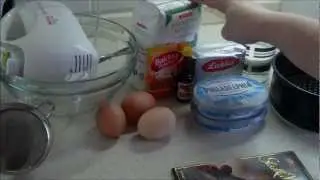 Шоколадный пирог с сыром Philadelphia
