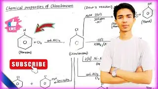 ✨️ Chemical Properties of Chlorobenzene || Class 12 Chemistry subject  || #chemistry #question