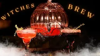 Witches Brew 🎃 BEST Halloween Punch | Large Batch Cocktails | How To Make Recipe
