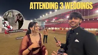 Attending 3 Weddings 