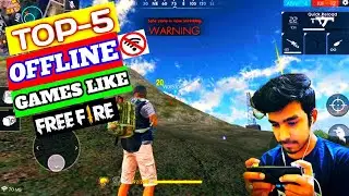 Top 5 Offline Game Like Free Fire || Free fire Jaisa Game Offline Under 50 MB