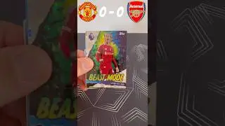 🔥Manchester United v Arsenal - Topps Premier League 2026 🔥#topps #premierleague #shorts #football