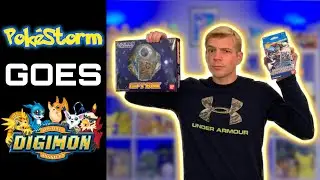 DIGIMON CARD GAME OPENING!! (PokeStorm GOES Digimon #2)