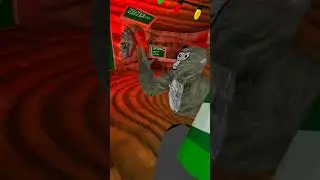 Teaching my dad on GORILLA TAG pt 1 #gorillatag  #family #vr #gtag #gorillavr #funny #shorts