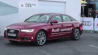 CES 2014 - Audi auto parking demonstration from your smartphone
