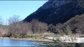 Rainbow trout fishing