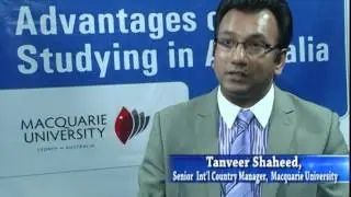 Interview with Tanveer Shaheed of Macquarie university Australia.