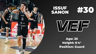 Issuf Sanon 2024/25 Basketball Champions League Highlights