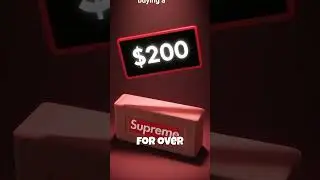 Капли Supreme долго не хранятся... этот кирпич раскупили мгновенно. 🧱🔥Вы бы заплатили за него 200...