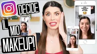 INSTAGRAM DECIDE IL MIO MAKEUP?! MI TRUCCO SEGUENDO I FILTRI INSTAGRAM 😱| Adriana Spink