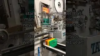 Audio Cassette Manufacturing Machine Old Moment This Video Cassette Lover # #cassette #manufacturing