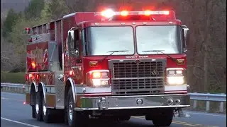 Sandy Hook Volunteer Fire Department Tanker 9 Responding 