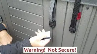 Hot Tub Locks not Secure!