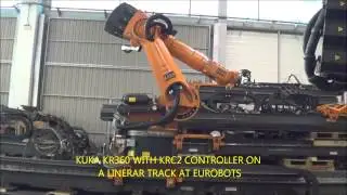 KR360 ON LINEAR TRACK AT EUROBOTS
