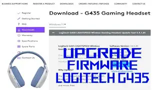 CARA UPGRADE FIRMWARE HEADSET LOGITECH G435 | HARDWARE TUTORIAL