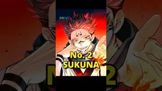 RANKING Strongest CURSED SPIRITS in Jujutsu Kaisen! #jujutsukaisen #yujiitadori #gojo #sukuna