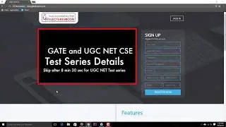 UGC NET and GATE Computer Science Test series by gatelectures.com