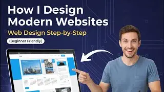 How I Design Modern Websites | Web Design Step-by-Step (Beginner Friendly)
