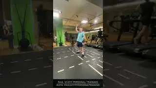 Kettlebell Single Arm Swing Press