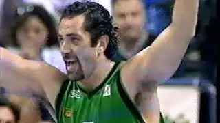 SEMIFINAL COPA DEL REY BALONCESTO 2001: CÁCERES CB - REAL MADRID (71-80)