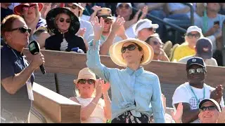 Monica Seles Sits Down with the BNP Paribas Open