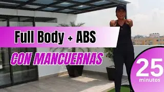 🔥 Rutina Full Body con Mancuernas + ABS para Tonificar Todo el Cuerpo | Mujeres @Activa_y_Plena50
