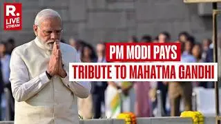 PM Modi LIVE: PM Modi Pays Tribute To Mahatma Gandhi At Rajghat On His 78th Death Anniversary