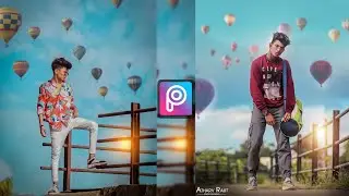 Flying Air Balloon Photo Editing Like Atharv Raut | Instagram Viral Photo Editing | Lr Tutorial