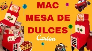 Como hacer una decoraci&oacute;n de McQueen Fiesta tematica de cars