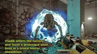 Vladik Brutal &ndash; Factory Alien Boss Fight: Industrial Horror Showdown