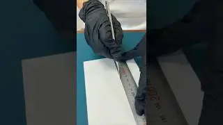 ASMR Cut the styrene board with a cutter! #asmr #diy #craft #dekita #handmade