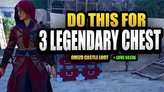 Assassin's Creed Shadows: 3 LEGENDARY Chests in Omizo Castle   (ULTIMATE Loot Guide!)