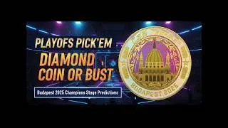 My Diamond Coin Dream is STILL ALIVE 💎 | CS2 Budapest Major Playoffs