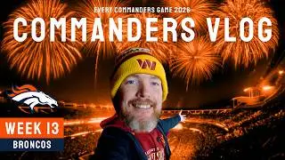 Я сходил на матч НФЛ за 50 долларов | Видеоблог команды Commanders против Denver Broncos