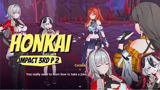 Glow of Faith: Entropy, Senadina, Helia, Coralie meet | First cutscenes + combats | Honkai Impact 3