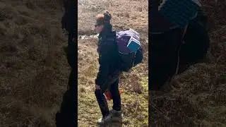 Whoops #wildcamping #bothy #slippedinmud #muddy
